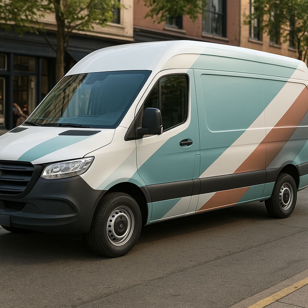 Gebrandeter Transporter